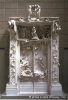 Auguste Rodin Porte de l'Enfer entre 1880 et 1917 haut-relief en plâtre (...)